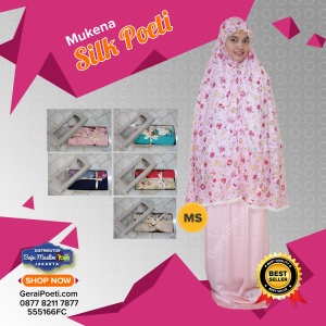 Mukena Silky Dewasa Poeti