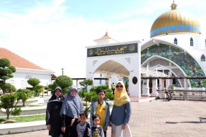 singgah di mesjid Melaka-trip reward poeti