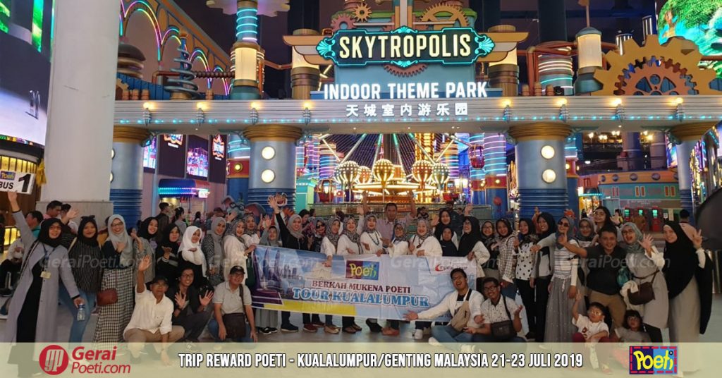 geraipoeti dan agen poeti skytropolis genting indoor theme park